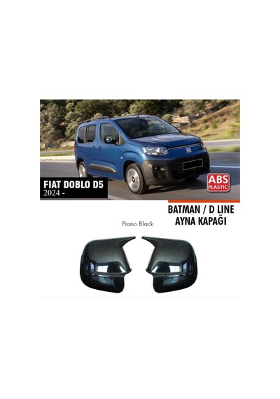 Fiat Doblo Yarasa Batman Ayna Kapağı D5 Kasa 2024 Ve Üzeri