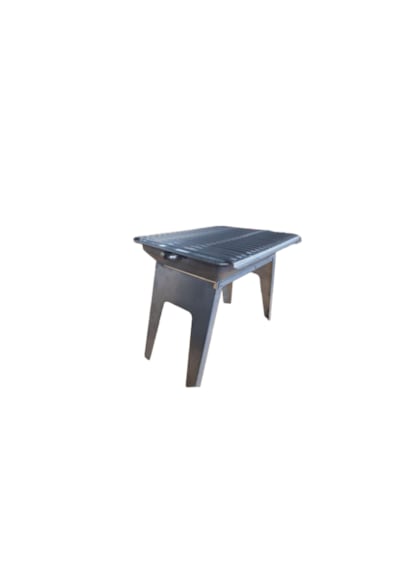 Piknik Mangalı Battal Katlanır - 1007 Açık Gri