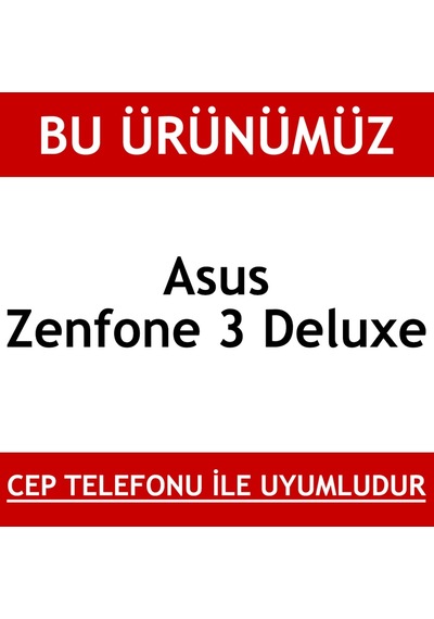 Asus Zenfone 3 Deluxe Kırılmaz Ekran Koruyucu Cam -Zs570Kl (412301121)