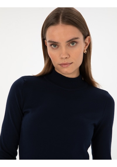 Pierre Cardin Kadın Lacivert Kazak /triko 50315768-vr033 Lacivert