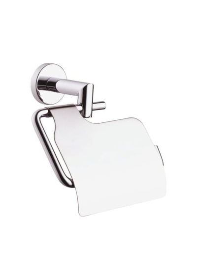 Minimax A44788 Kapaklı Tuvalet Kağıtlığı, Krom 16.5 x 12.2 x 11.2 CM