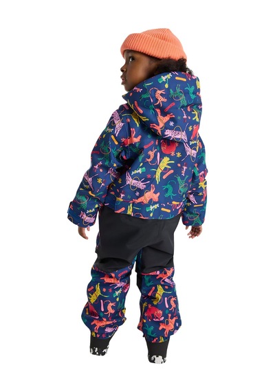 Burton T 2l One Piece Unisex Çocuk Snowboard Tulumu 3000 Çok Renkli