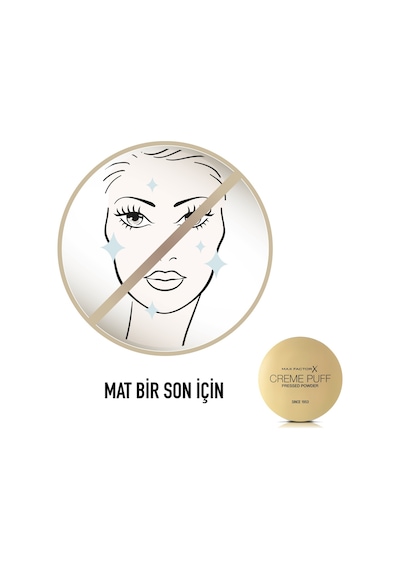 Max Factor Creme Puff Kompakt Pudra Truly Fair 81