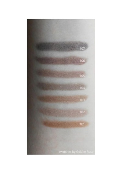 Eyebrow Powder No: 104 Dark Taupe - Doğal Kaş Farı Çok Renkli