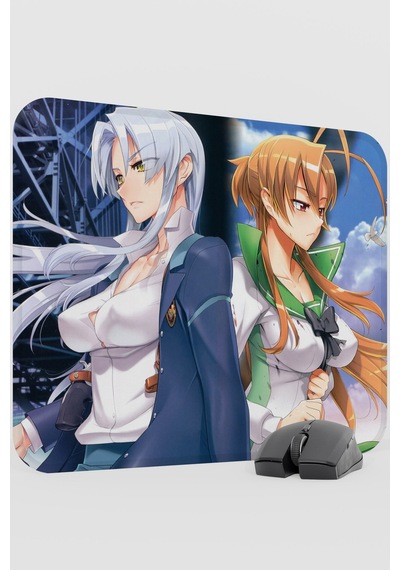 Highschool Of The Dead Anime V3 - 48x40 Xl Gaming Kauçuk Kaymaz Taban Mouse Pad Fare Altlığı