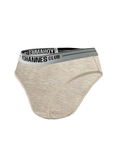 Yohannes Club, Kız Çocuk, Pamuklu Slip Külot, 4'lü Paket, Karışık Renkli Çok Renkli