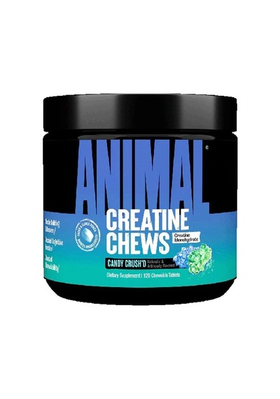 Animal Creatine Chews Tablets - 120 Count