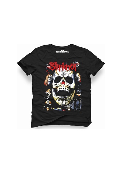 Tshirthane Slipknot Mask Erkek Tshirt 001