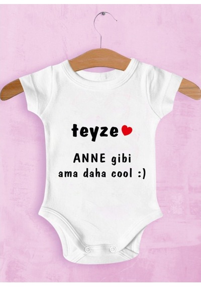 Tuğbababy Baby Unisex Bebek Beyaz Teyzeye Özel Zıbın Kız Erkek Beyaz