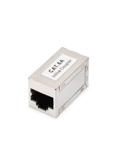Digitus Cat6a Modüler Coupler, 2 X Rj-45 Dişi, Tam Zırhlı, 500 Mhz, Class Ea, Iso/ıec 11801&lt Br&gt Digitus Cat6a Modular Coupler, 2 X Rj-45 Female,