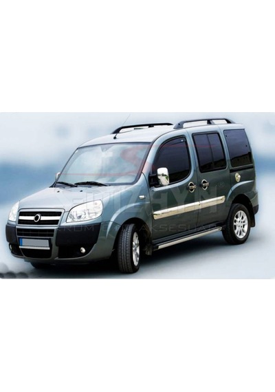 S-Dizayn Fiat Doblo Krom Ön Panjur 2 Prç 2006-2010