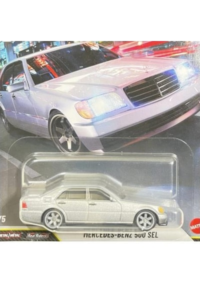 Hot Wheels Premium Fast & Furious 25.yıl Mercedes-benz 500 Sel Hnw46 Jhw67-la10 Çok Renkli