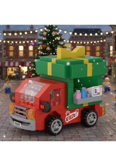 Lz-8637 Loz Hediye Arabası 180 Parça Block Oyuncak-mini Poşet