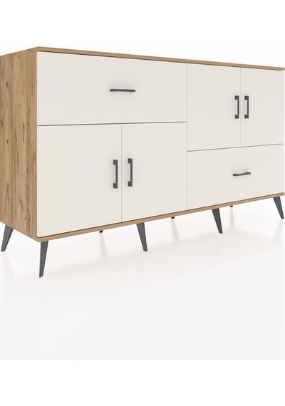Hyperion Konsol 3 Raflı 2 Çekmeceli 4 Kapaklı 176x44x99 Çam-aytaş Çam-aytaşı Hyperion Konsol 3 Raflı 2 Çekmeceli 4 Kapaklı 176x44x99 Çam-aytaş Çam-aytaşı