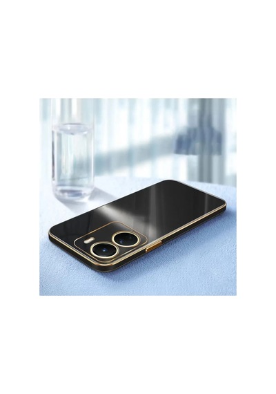Newface - 825 - Vivo Y18 Kılıf Volet Silikon - Ece-umay - - Mavi