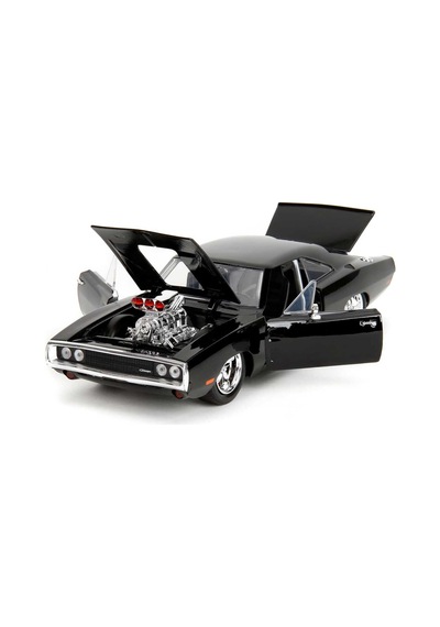 Jada 1/24 Fast & Furious 1970 Dodge Charger Dom Figürü İle Birlikte