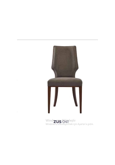 Bengimobilya Sandalye Zus041 Giydirme Model Gri Renk Jaguar Kumaş Ortopedik Ot