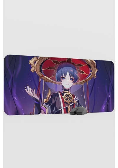 Wanderer Genshin Impact Anime Gacha V1 - 90x40 Xxl Gaming Mouse Pad Fare Altlığı