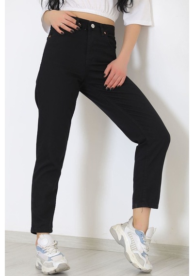 Mokashopin - Boyfriend Kot Pantolon Siyah1 - 8756.1431. 001