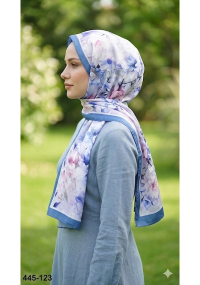 Buqle Dijital Desenli Soft Şal 445-123 Çok Renkli