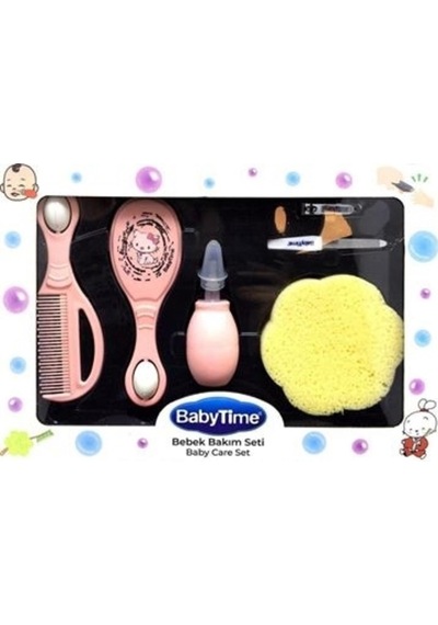 Babytime Bebek Bakım Seti Bt512 Pembe