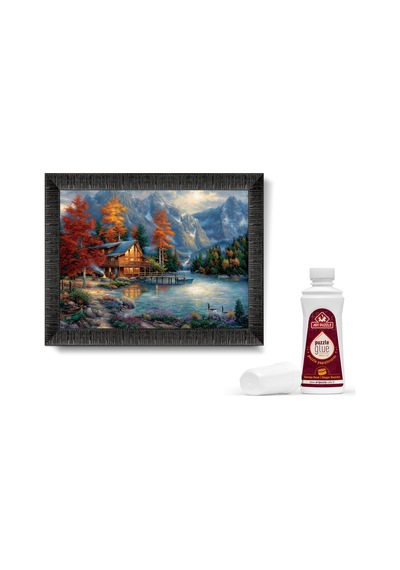 Art Puzzle Nehir Üzerinde Kış Gölgesi 1000 Parça Çerçeveli Puzzle