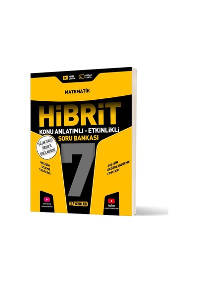 7. Sınıf Hibrit Matematik Soru Bankası-bağlam Temelli Sorular Ve Güncel Müftedat