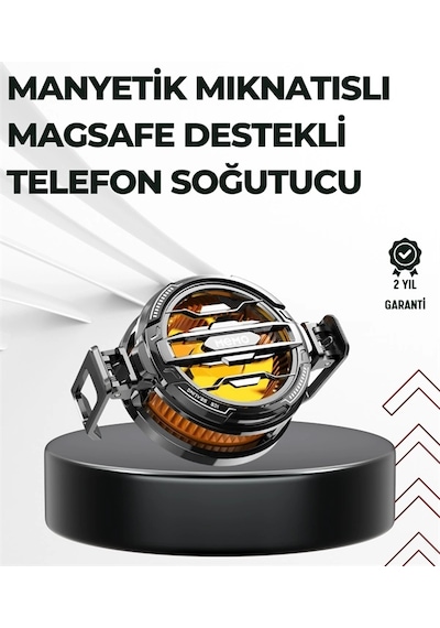 Telefon Soğutucu Led Işık Efektli Power Atlı Sessiz Ve Taşınabilir Model