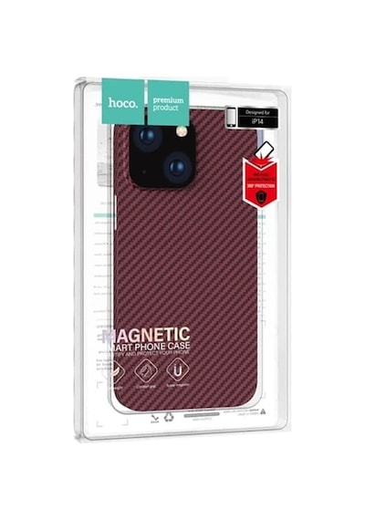 Hoco Apple İphone Uyumlu 14 Plus 6.7 Kılıf Manyetik Magsafeli Darbe Emici Telefon Kılıfı- 5775