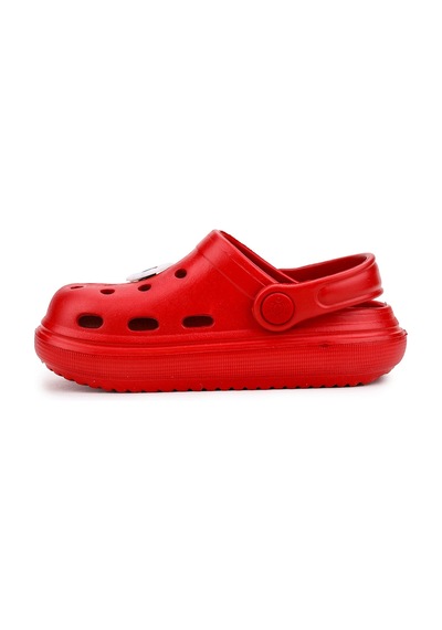 Kiko Kids Eva Plaj Havuz Okul Kreş Kız Çocuk Terlik Twg 755 Kırmızı