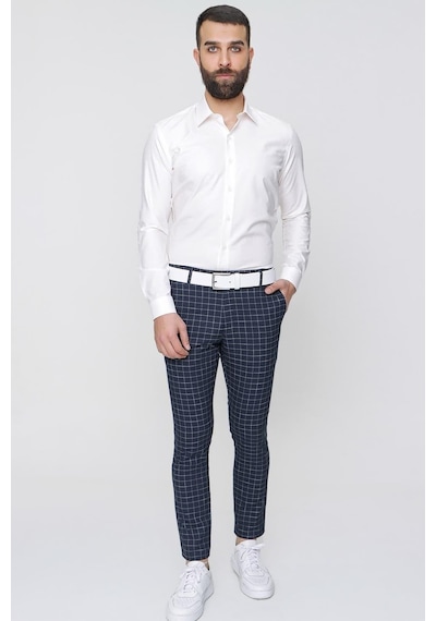 Efor P 1083 Slim Fit Lacivert Spor Pantolon Lacivert