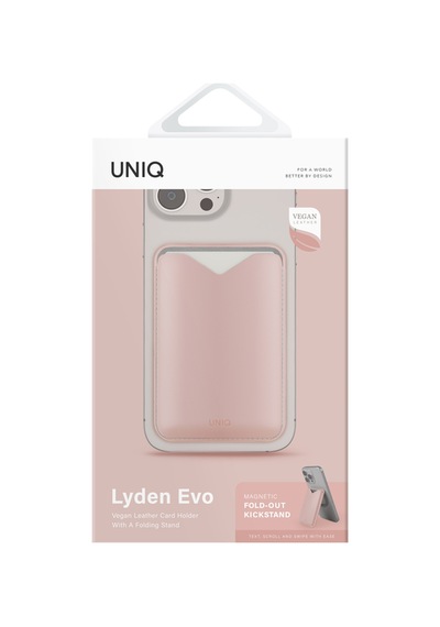 Apple Uyumlu iPhone 17 / 16 / 15 Seriler İle Kartlık Lyden Evo Cüzdan İnce Tasarım Standlı Magsafe Özellik Pembe Apple Uyumlu iPhone 17 / 16 / 15 Seriler İle Kartlık Lyden Evo Cüzdan İnce Tasarım Standlı Magsafe Özellik Pembe