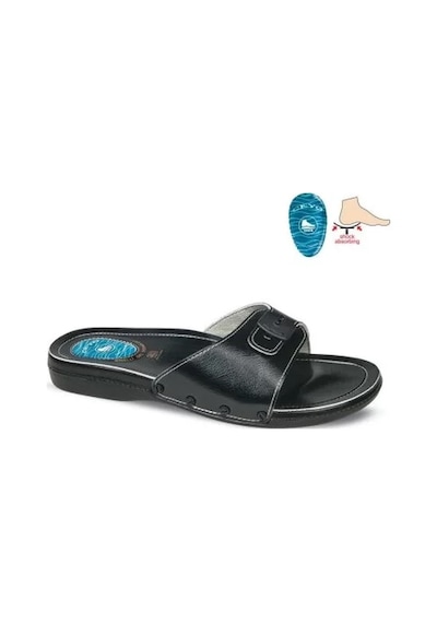 Ceyo 6300-1 Siyah Ortopedik Erkek Terlik Siyah