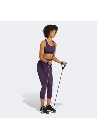 Adidas Tlrdreact Training High Support Kadın Mor Antrenman Bra Jw4874