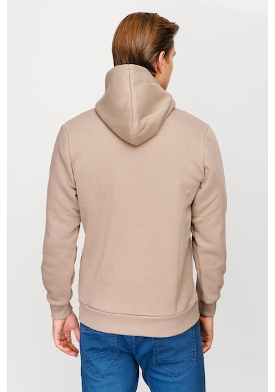 Igs İgs Standart Kapüşonlu Erkek Sweatshirt Camel