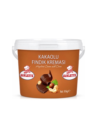 Ovalette Kakaolu Fındık Ezmesi 10 Kg