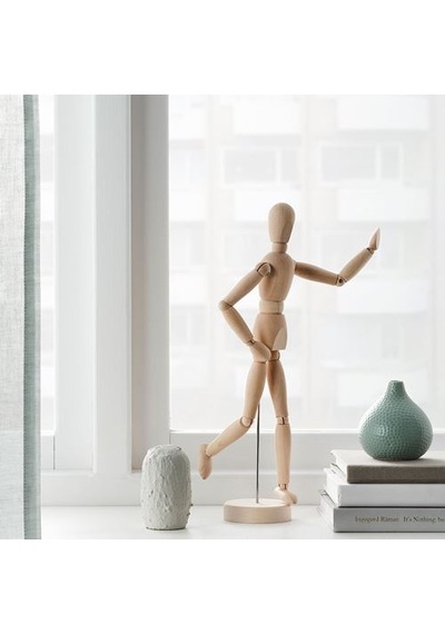 Ikea Gestalta Dekoratif Aksesuar, Natürel, 33 Cm Çok Renkli