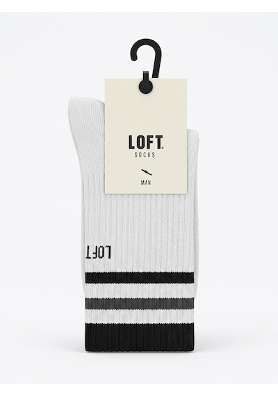 LOFT Erkek Çorap Lf2041978 Q1.v1 White&black