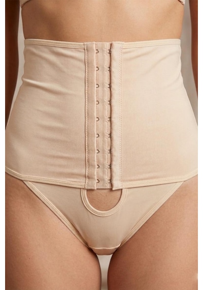 Bel Toparlayıcı Önden Agraflı Slip Korse 1053 -ten