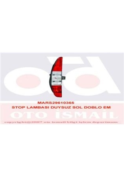 Mars- Stop Lambası Duysuz Sol Doblo Em M 610365 46738735 51735979