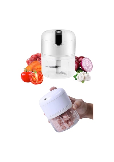 Mini Doğrayıcı Rondo Taşınabilir Mini El Blender Paslanmaz Çelik Renkli