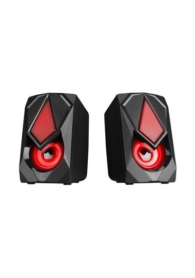 Lexroo Rms-g19 2.0 5 Watt Led Işıklı Siyah Multimedia Speaker