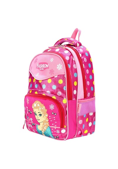 Roxy Frozen Ilkokul Beslenmeli Insan Sağlığına Uygun Su Geçirmez Okul Çantası Pembe