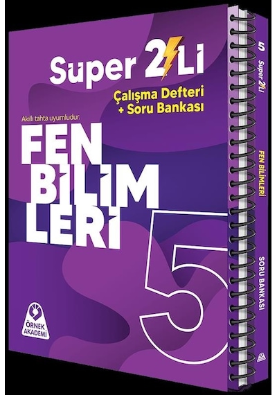 5. Sınıf Süper İkili Fen Bilimleri Seti Örnek Akademi