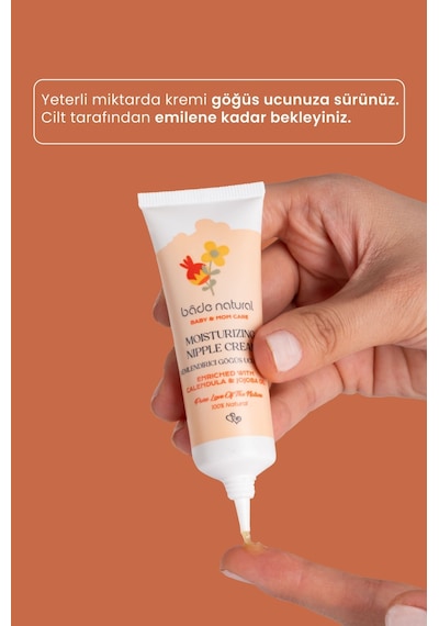 Nemlendirici Göğüs Ucu Doğal Çatlak Ve Bakım Kremi 30 Ml