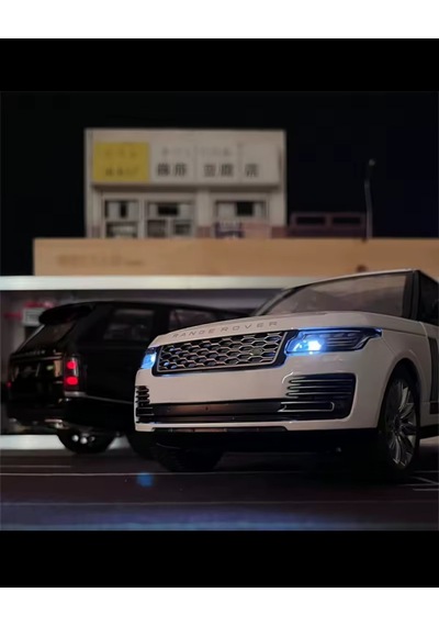 Hmb 1:18 Ölçek Range Rover 50th Annıversary Edıtıon Siyah Minyatür Metal Model Araba