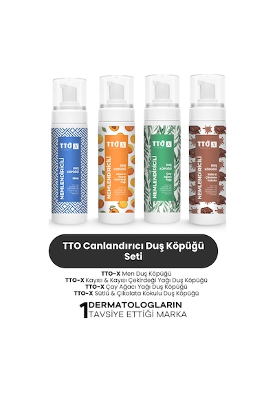 Tto Canlandırıcı Duş Köpüğü Seti