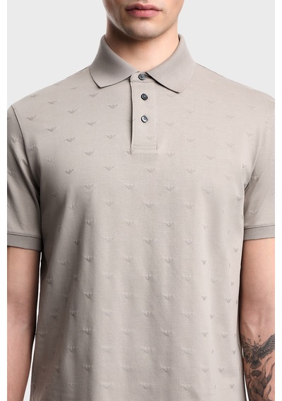 Emporio Armani Erkek Polo Em004912 Af10762 F6219 Gri Gri