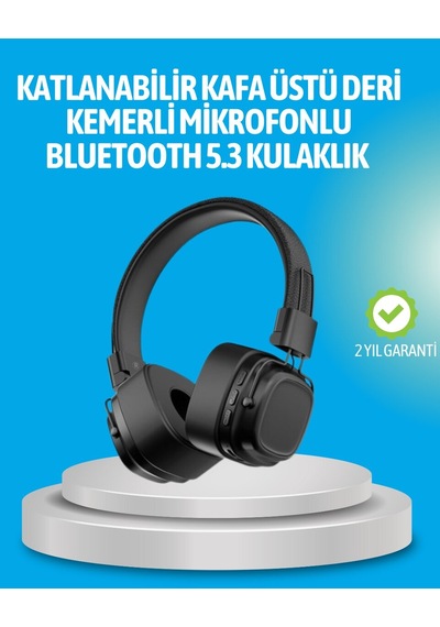 Deep Bass Destekli Kablosuz Katlanabilir Kulak Üstü Kulaklık Mh-hs3178-7843