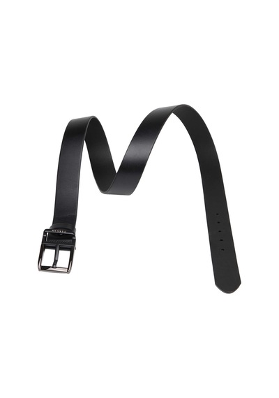 Tergan S1ek00000379 Hakiki Deri Erkek Kemer Siyah
